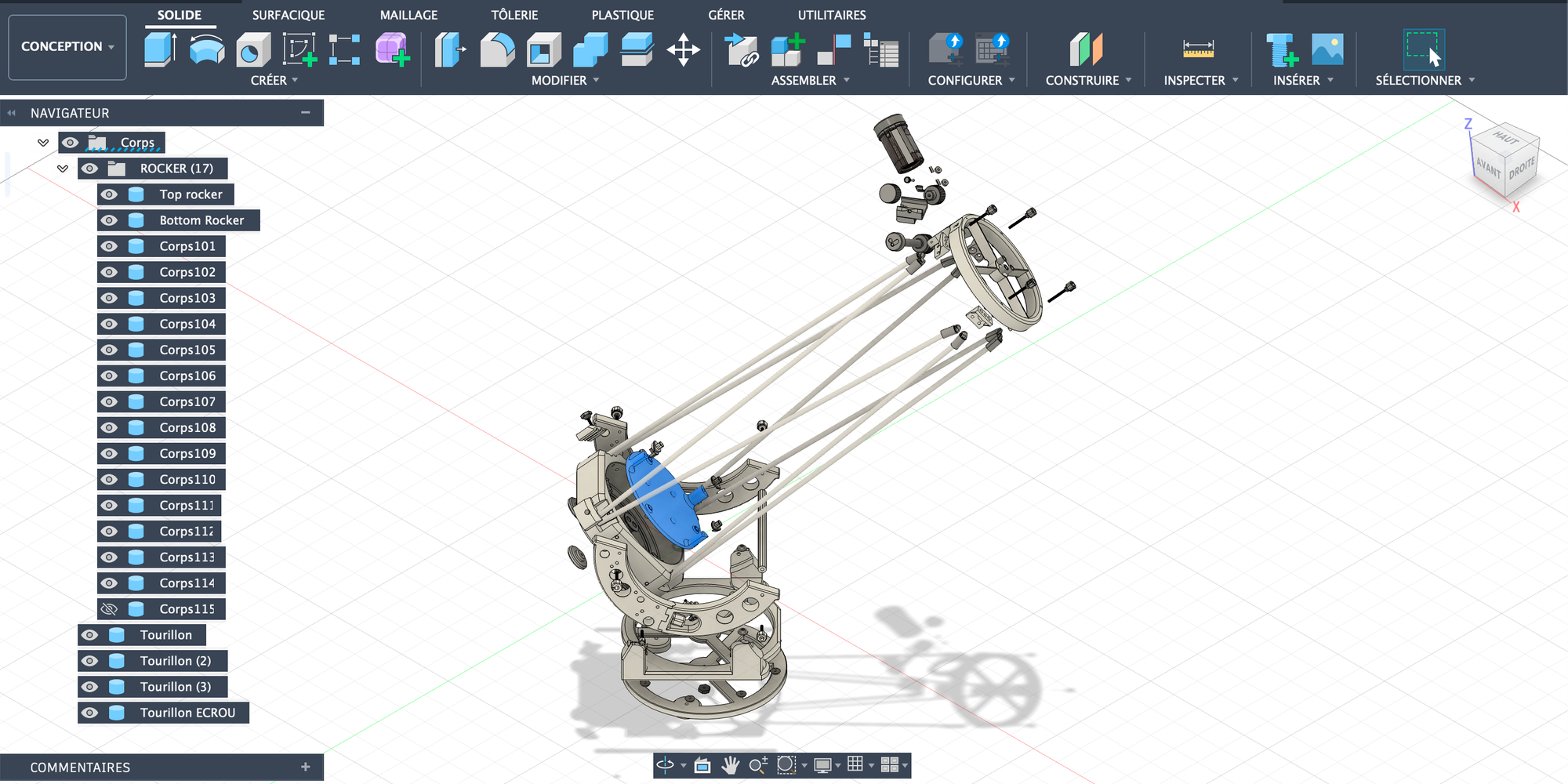Pièce sur mesure imprimée en 3D